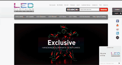 Desktop Screenshot of led-clothing.com